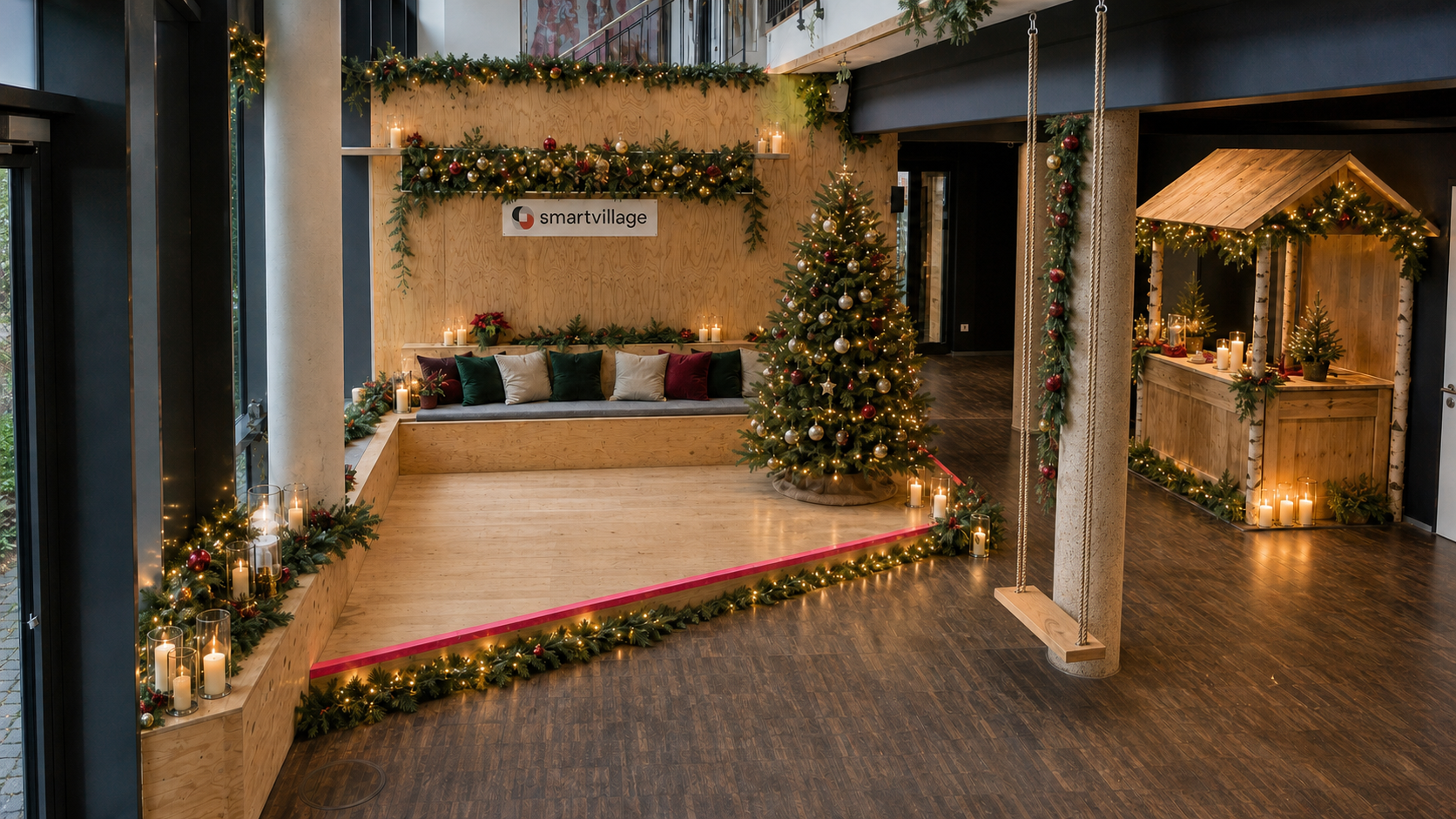 Weihnachtsfeier – smartvillage München-Schwanthalerhöhe
